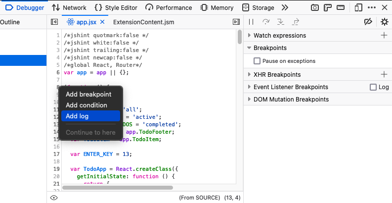 Dodawanie loga w przeglądarce Firefox